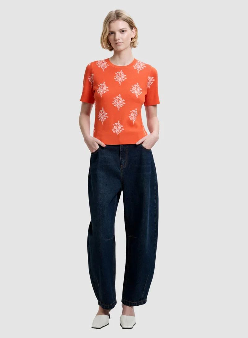 فرنش كونكشن Imelda Ditsy Floral Tee